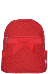 Quilted Backpack-RE2828/RED